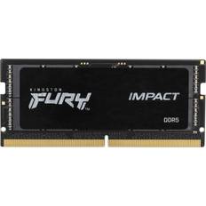 5600 MHz - SO-DIMM DDR5 RAM Kingston Fury Impact Black SO-DIMM DDR5 5600MHz 2x16GB (KF556S40IBK2-32)