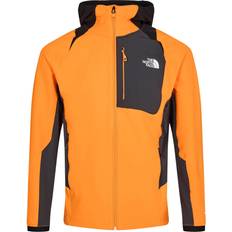The North Face Orange Overtøj The North Face Men's Athletic Outdoor Softshell Hoodie - Cone Orange/Asphalt Grey/TNF Black