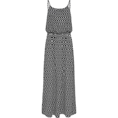 Dame - Lange kjoler - Polyester - Sort Only Sleeveless Maxi Dress - Black