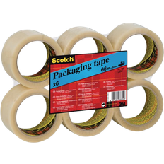 Postemballager 3M Scotch Packing Tape 371 PP 50mmx66m 6-pack