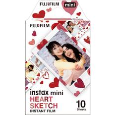 Instax film pack Fujifilm Instax Mini Heart Sketch Film 10 Pack