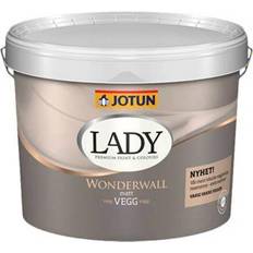 Jotun Indendørs maling Jotun Lady Wonderwall Vægmaling Hvid 9L