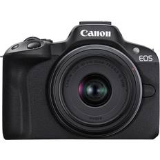 Canon 3.840 x 2.160 (4K) Systemkameraer uden spejl Canon EOS R50 + RF-S 18-45mm F4.5-6.3 IS STM