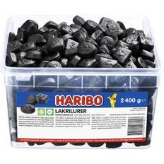 Haribo Chokolade Haribo Haribo Lakrilurer 2.4kg