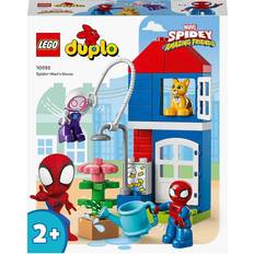 Lego Duplo - Plastlegetøj - Spider-Man Lego Duplo Marvel Spidey Amazing Friends Spider Mans House 10995