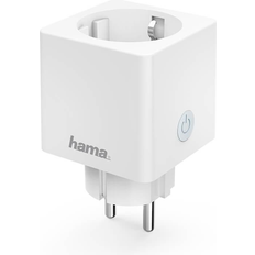Hama Fjernafbrydere Hama "Mini" smart stik Wi-Fi hvid