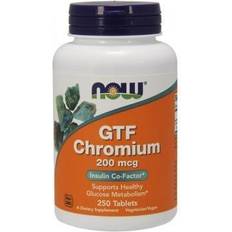 Now Foods B-vitaminer - Magnesium Vitaminer & Mineraler Now Foods GTF Chromium 200mcg 250 stk