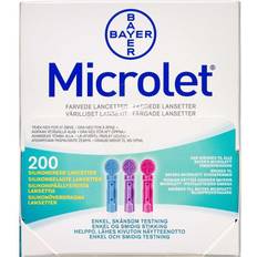 Bayer Kulørte Microlet Lancetter (Glucolanz)