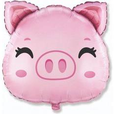 Animal & Character Balloons Pig's Head 60cm