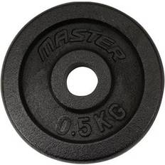 Master Fitness 10 kg Vægte Master Fitness Skolevægt 30mm 0.5kg