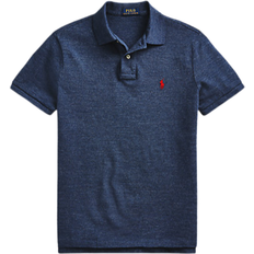 34 - Blå Polotrøjer Polo Ralph Lauren Custom Slim Fit Mesh Polo Shirt - Classic Royal Heather