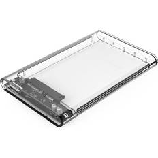 2,5 tommer - 3.0 Eksterne kabinetter Orico 2. 5 inch Transparent USB3. 0 Hard Drive Enclosure