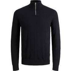Beige - Herre - Nylon Sweatere Jack & Jones Emil Half Zip Sweater