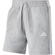 Adidas Herre - S Shorts adidas Essentials French Terry 3-Stripes - Medium Grey Heather