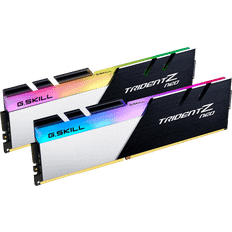 32 GB - 3600 MHz - Belysning - DDR4 - Sort RAM G.Skill Trident Z Neo RGB DDR4 3600MHz 2x16GB (F4-3600C16D-32GTZN)