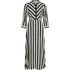 Dame - Grøn - Lange kjoler - Viskose Vila Long Shirt Dress