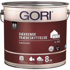 Gori Træbeskyttelse - Udendørs maling Gori 605 Træbeskyttelse Hvid 5L