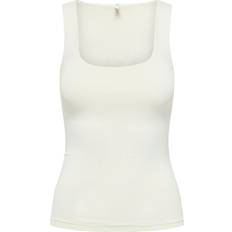 Dame - L33 Overdele Only 2-Ways Top - White