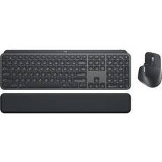 Logitech Scissor Switch - Trådløs Tastaturer Logitech MX Keys Combo Business Gen 2 Pan-Nordic (Qwerty)