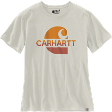 Carhartt Dame - Hvid T-shirts & Toppe Carhartt Graphic dame T-shirt, Malt