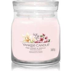 Yankee Candle Pink Brugskunst Yankee Candle Rumdufte stearinlys Pink Cherry & Vanilla 368 Duftlys