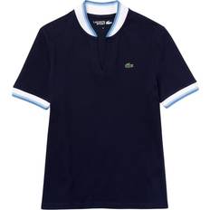 Lacoste Dame Overdele Lacoste Sport Fit Stretch Piqué Dame Polo Navy Blue/White