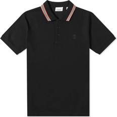 Burberry T-shirts & Toppe Burberry Men's Pierson Icon Stripe Polo Shirt - Black