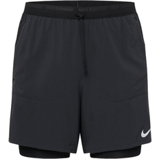 Nike Herre Shorts Nike Men's Stride Dri-FIT Hybrid Running Shorts - Black