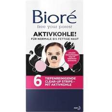 Bioré Ansigtspleje Bioré Skin care Facial care Activated Charcoal Charcoal 6 Stk.