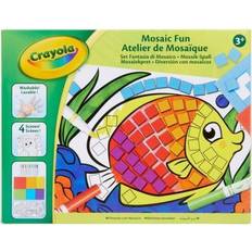 Crayola Plastlegetøj Crayola Mosaik-Spass mit Markern, Basteln