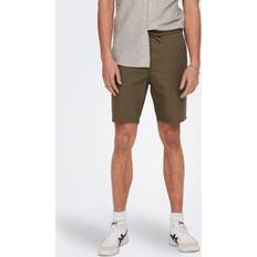 Only & Sons Dame - XL Shorts Only & Sons Loose Fit Shorts - Oliv/Teak
