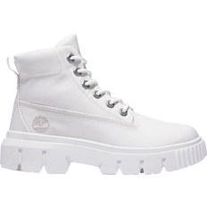 Timberland Hvid Sko Timberland Greyfield Mid Lace-up - White