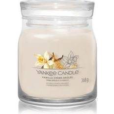 Yankee Candle Rød Lysestager, Lys & Dufte Yankee Candle Rumdufte stearinlys Vanilla Crème Brulee Duftlys
