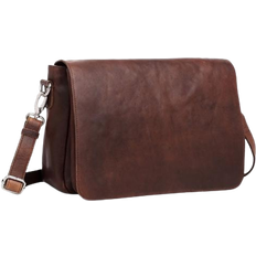 Adax Brun - Skind Messenger-tasker Adax Leather Messenger Bag - Pilou