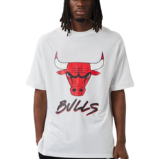 New Era Polyester T-shirts & Toppe New Era Chicago Bulls Nba Script Mesh Short Sleeve T-shirt Man