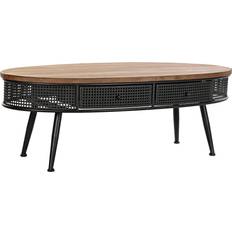 Dkd Home Decor Side Fir Black Small Table