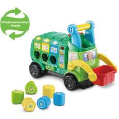 Vtech Køretøj Vtech 2-in-1 Recycling-Rutschauto, Spielzeugauto