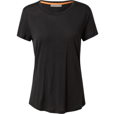 26 - Dame - Sort T-shirts Icebreaker Merino Sphere II Short Sleeve Scoop T-shirt - Black