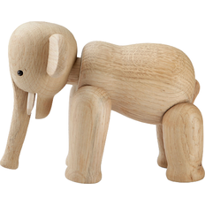 Beige Brugskunst Kay Bojesen Elefant Mini Dekorationsfigur 9.5cm