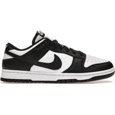 Nike 38 ½ - Herre - Læder Sneakers Nike Dunk Low Retro M - Black/White