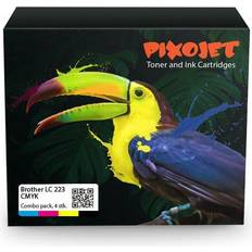 Pixojet Brother LC 223 Combo 4-pack (Multicolor)