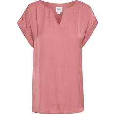 12 - 32 - Dame - Pink Overdele Saint Tropez Briana SS Top
