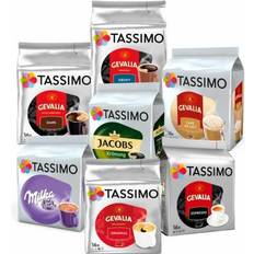 Tassimo Kaffekapsler Tassimo 104 Capsules Starter Pack 104stk