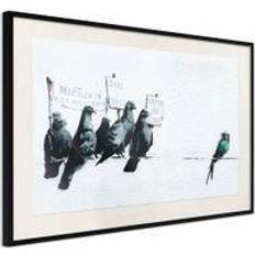 Artgeist Poster Xenophobic Pigeons Bild