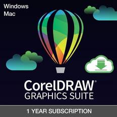 Corel DRAW Graphics Suite ESD 1 year 1 user Mac Elektronisk Kode leveres indenfor 30 min inden for åbningstid