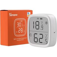 Digitalt - Indendørstemperaturer Termometre, Hygrometre & Barometre Sonoff SNZB-02D