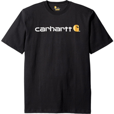 Jersey - Sort T-shirts Carhartt Heavyweight Short Sleeve Logo Graphic T-Shirt