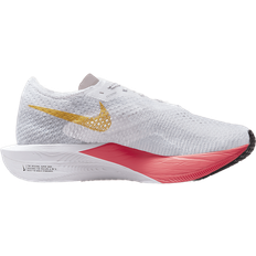 Nike Dame - SPD Løbesko Nike ZoomX Vaporfly Next% 3 W - White/Sea Coral/Pure Platinum/Topaz Gold