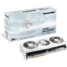 AMD Radeon - Radeon RX 7900 XTX Grafikkort Powercolor Radeon RX 7900 XTX Hellhound Spectral OC HDMI 3xDP 24GB