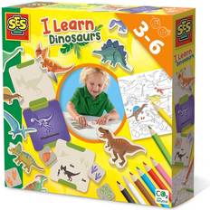 Dinosaurer Kreakasser SES Creative Lær om dinosaurer